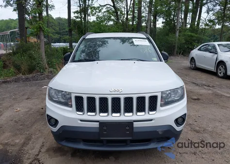 2014 Jeep Compass Sport из США, поврежденный, VIN 1C4NJCBA1ED777250